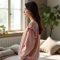 Chic Ruffle Luxe Sweatshirt