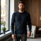 ThermoWaffle Crew - Men’s Premium Long Sleeve