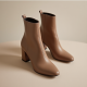 Elegance Step Women's Heeled Ankle Booties