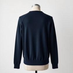 Heritage Weave Cotton Crewneck Sweater