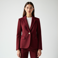 Chic Textured Boucle Jacket