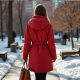 Elegance Shield Women's Belted Puffer Coat