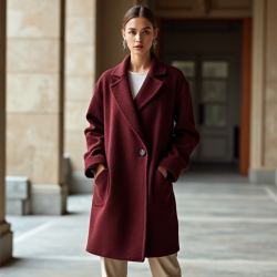 Chic Bouclé Elegance Cardigan Coat
