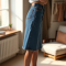 Elysian Denim Elegance Skirt