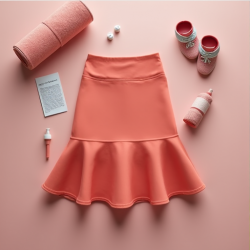 Elegance Ruffle Run Skirt