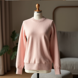 Elysian Luxe Cashmere Blend Crewneck Sweater