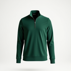 Evergreen Comfort Quarter-Zip Pullover