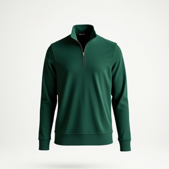Evergreen Comfort Quarter-Zip Pullover