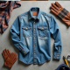 Heritage Denim Work Shirt