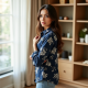 Elysian Bloom Crepe Shirt