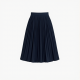 Elegance in Motion Drop-Yoke Pleated Skirt