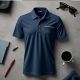 Tactical Pro Men's Polo with Pen Pockets