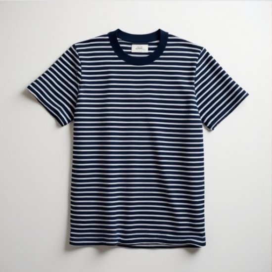 Classic Striped Pima Cotton Tee