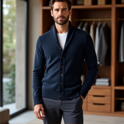 Elegance Knit Shawl Cardigan