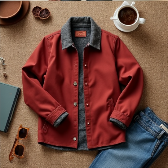 CozyFlannel Luxe Canvas Shirt Jacket