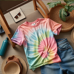 Vibrant Vibes Tie-Dye Tee