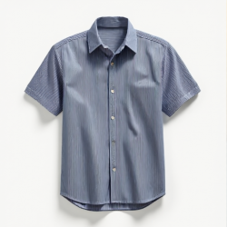 Breezy Seersucker Short Sleeve Shirt