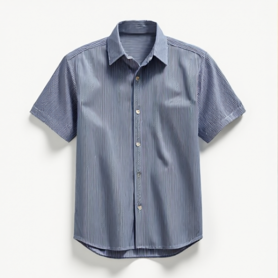 Breezy Seersucker Short Sleeve Shirt
