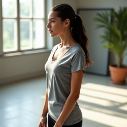 EcoVibe Women's V-Neck Tech Tee