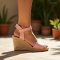 Summer Breeze Wedge Sandals