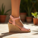 Summer Breeze Wedge Sandals
