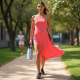 Sleek One-Shoulder Active Dress