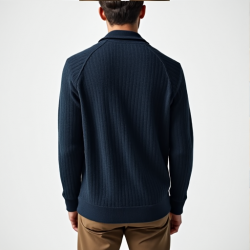 Urban Comfort Ribbed Cardigan