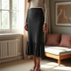 Cozy Luxe Soft-Knit Sweater Skirt