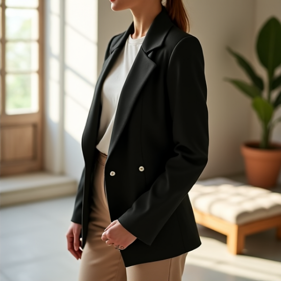 Chic Comfort Knit Moto Blazer Chic Comfort Knit Moto Blazer