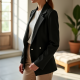 Chic Comfort Knit Moto Blazer Chic Comfort Knit Moto Blazer
