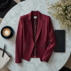 Chic Elegance Stand Collar Blazer Chic Elegance Stand Collar Blazer