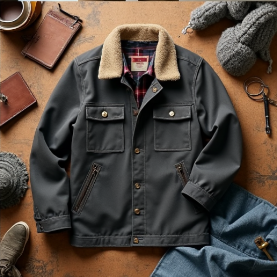 Heritage Flannel-Lined Canvas Jacket
