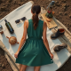 EcoTrail Sleeveless A-Line Hiking Dress