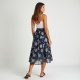 Elysian Breeze Printed Midi Skirt