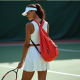 Elegance Ace Drop-Waist Tennis Dress