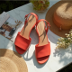 Elysian Breeze Open-Toe Block Heel Sandals