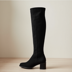 Velvet Luxe Over-the-Knee Boots