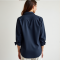 Casual Luxe Jersey Knit Boyfriend Shirt