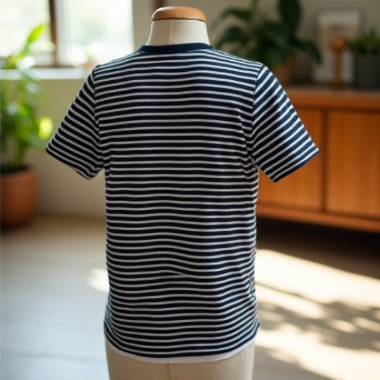 Classic Striped Pima Cotton Tee