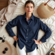Casual Luxe Jersey Knit Boyfriend Shirt Casual Luxe Jersey Knit Boyfriend Shirt