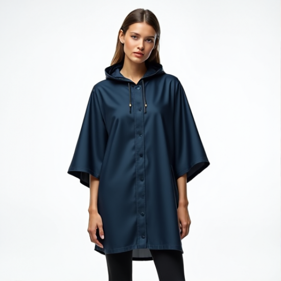 AquaChic Women's Cape-Style Rain Poncho