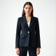 Chic Elegance Collarless Tweed Jacket Chic Elegance Collarless Tweed Jacket