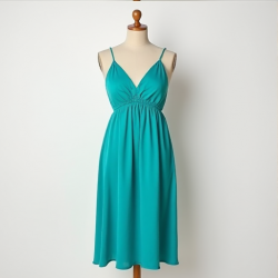 Seaside Serenity Strappy Cover-Up Dress
