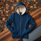 EverWarm Sherpa-Lined Fleece Hoodie