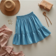 Elysian Dream Tiered Ruffle Mini Skirt