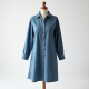 Elysian Chambray Button-Front Tunic Dress