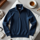 Urban Comfort Half-Zip Mock Neck Sweatshirt
