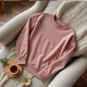 Cozy Chic Washed Terry Pullover
