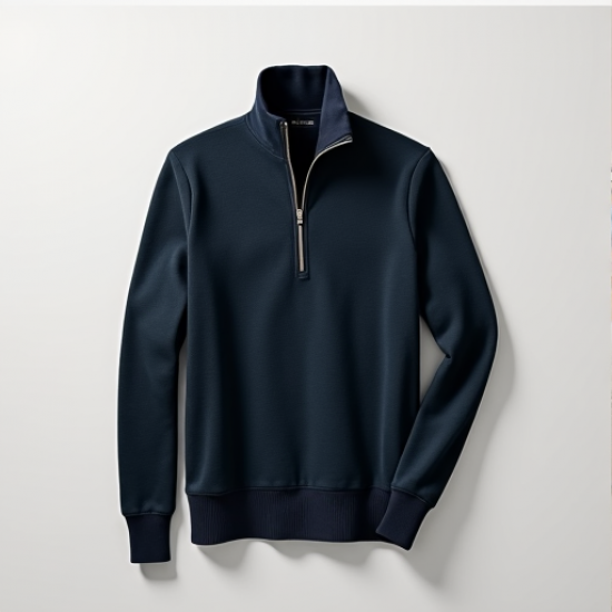 Evergreen Luxe Merino Quarter-Zip Sweater