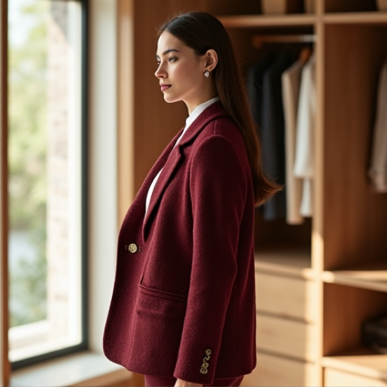 Chic Textured Boucle Jacket